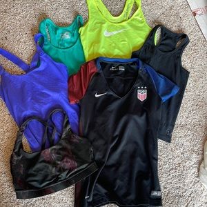 Workout tank and shirt bundle